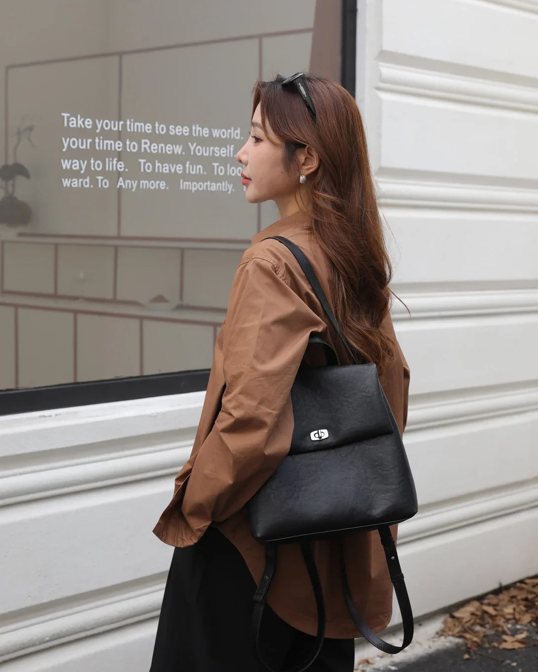 Genuine Leather Luxury Fashion Women Shoulder Bags