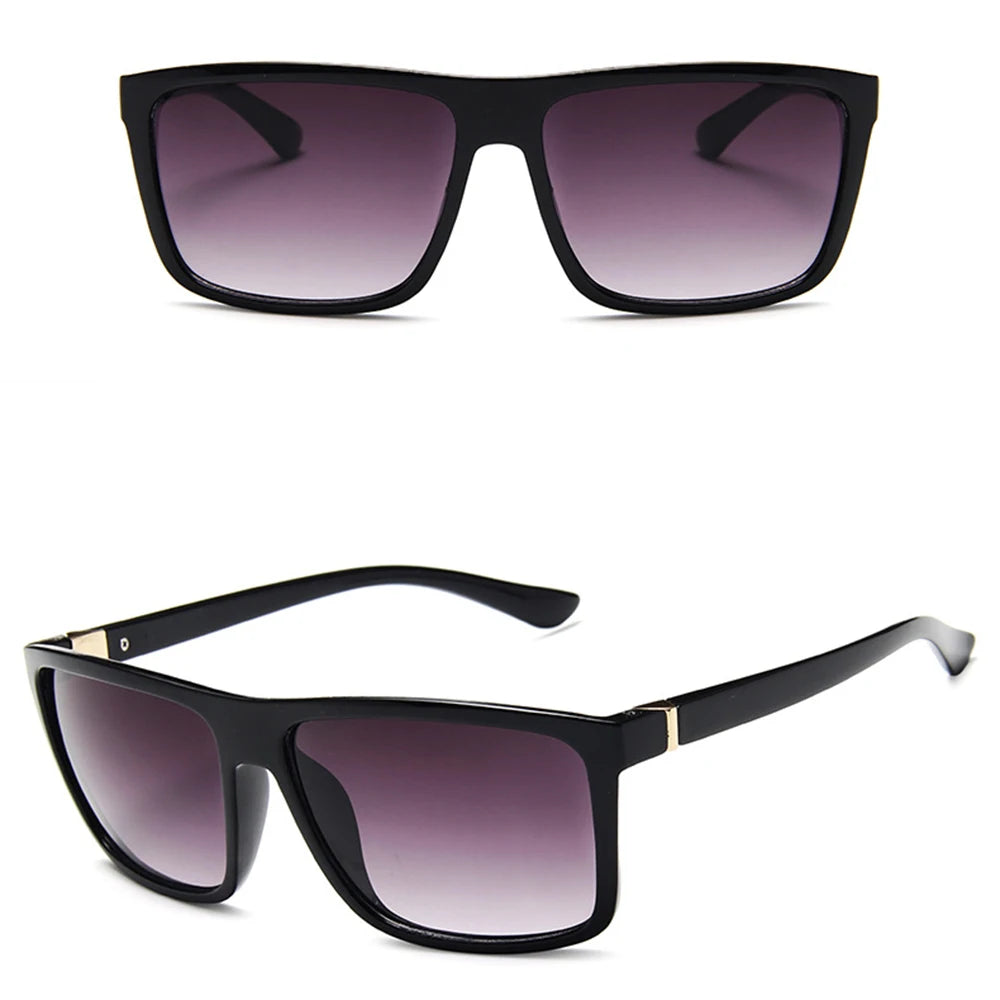 Vintage Fashion Square Polarized UV400 Sunglasses