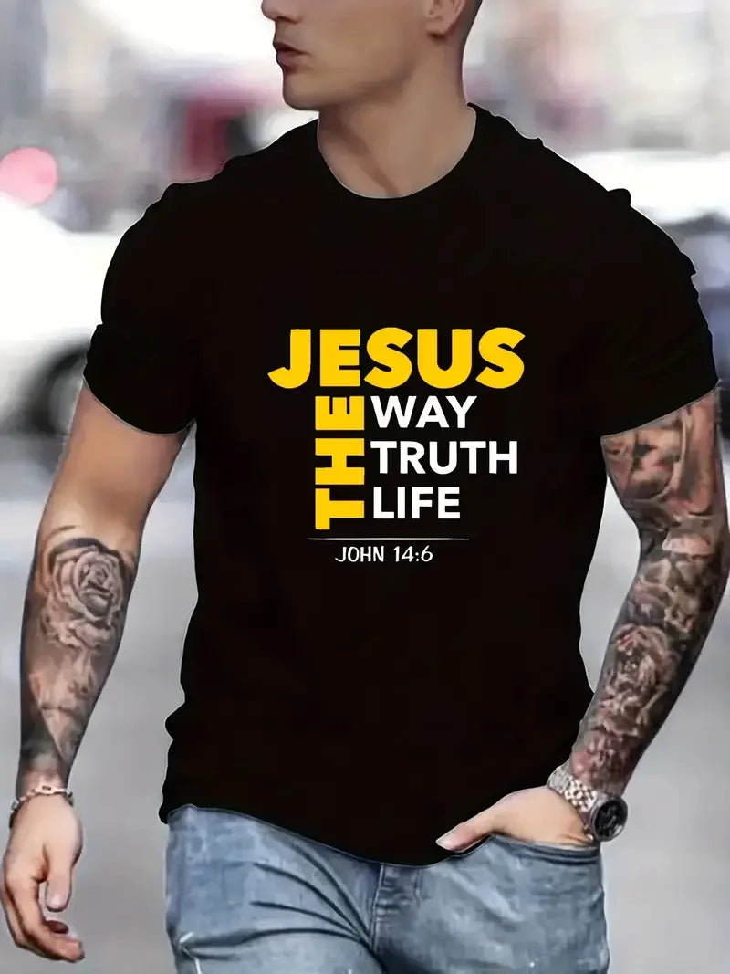Jesus Is The Way, Truth, and Life - Christian T Shirt