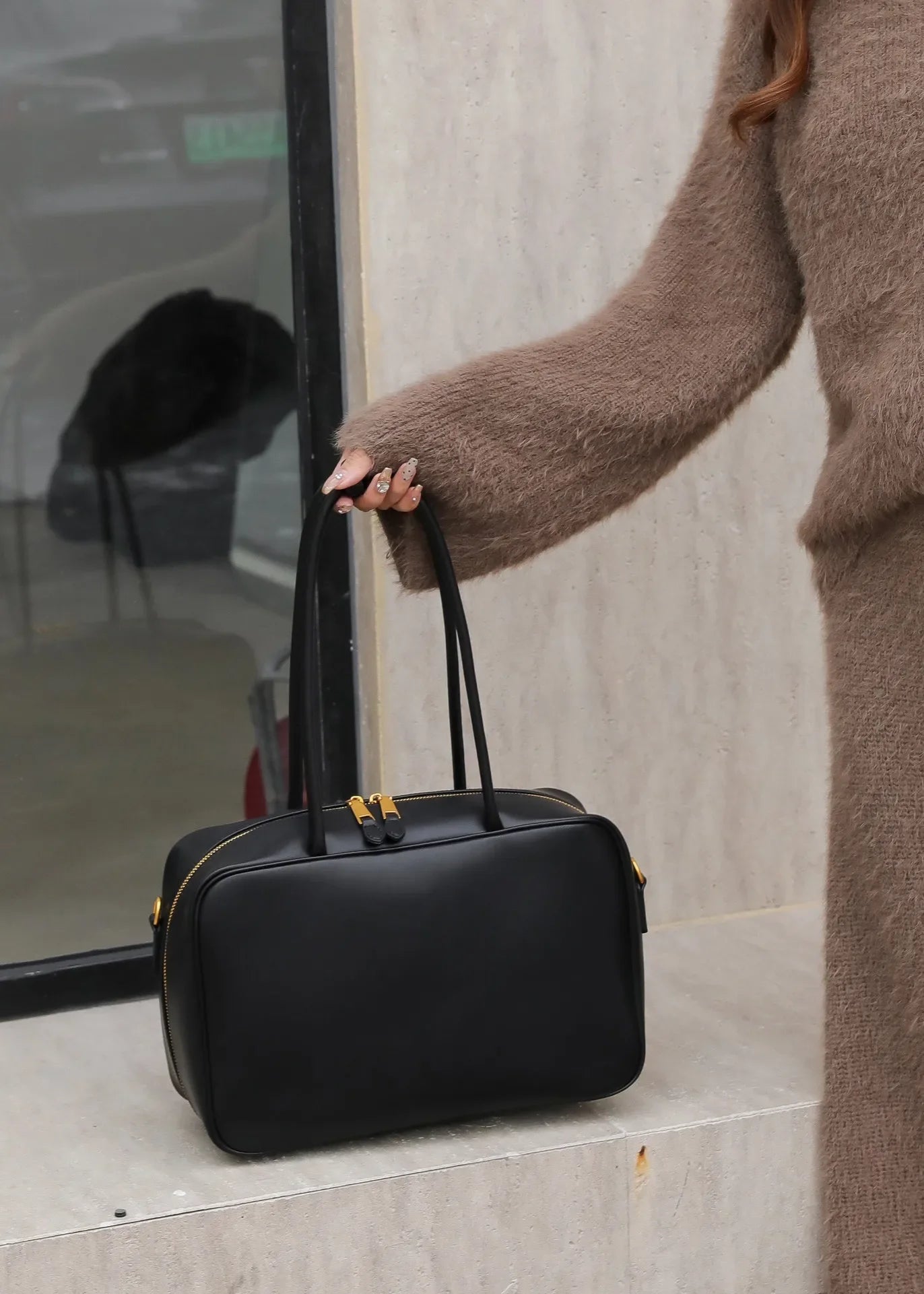 Genuine Leather Luxury Fashion Women Shoulder Bags