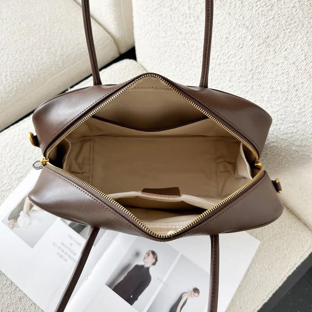 Genuine Leather Luxury Fashion Women Shoulder Bags