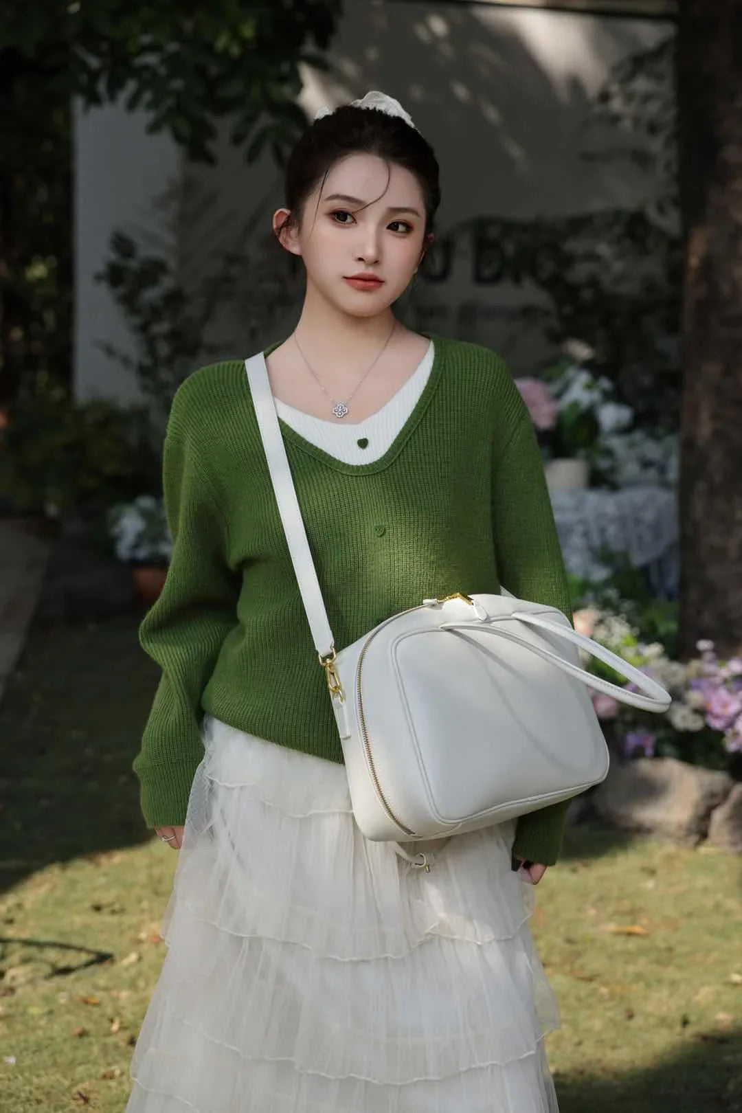 Genuine Leather Luxury Fashion Women Shoulder Bags