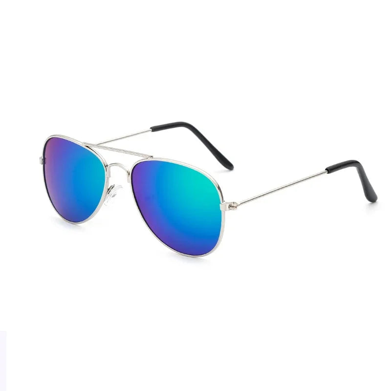 Men Women Trendy Pilot Sunglasses Vintage UV400 Protection Shades Eyewear Travel Eyewear Riding Hiking Sun Glasses Gafas De Sol