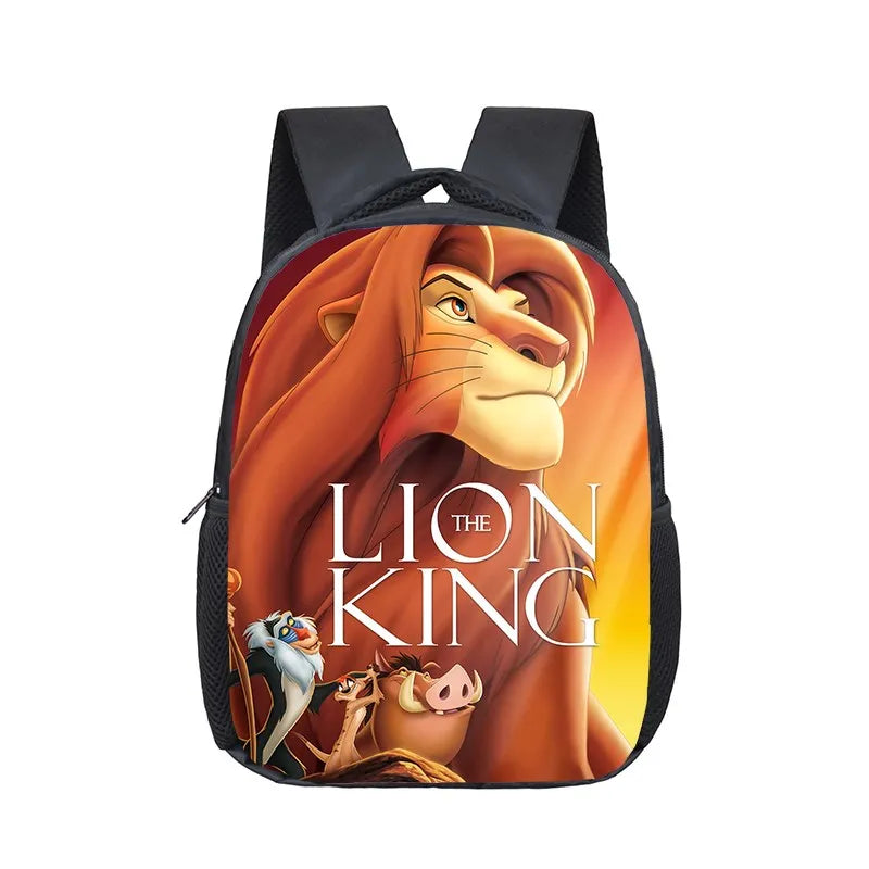 12 inch Disney The Lion King Simba Kindergarten Backpack Children School Bag Toddler Bag for Fashion Kids School Bookbags Gift