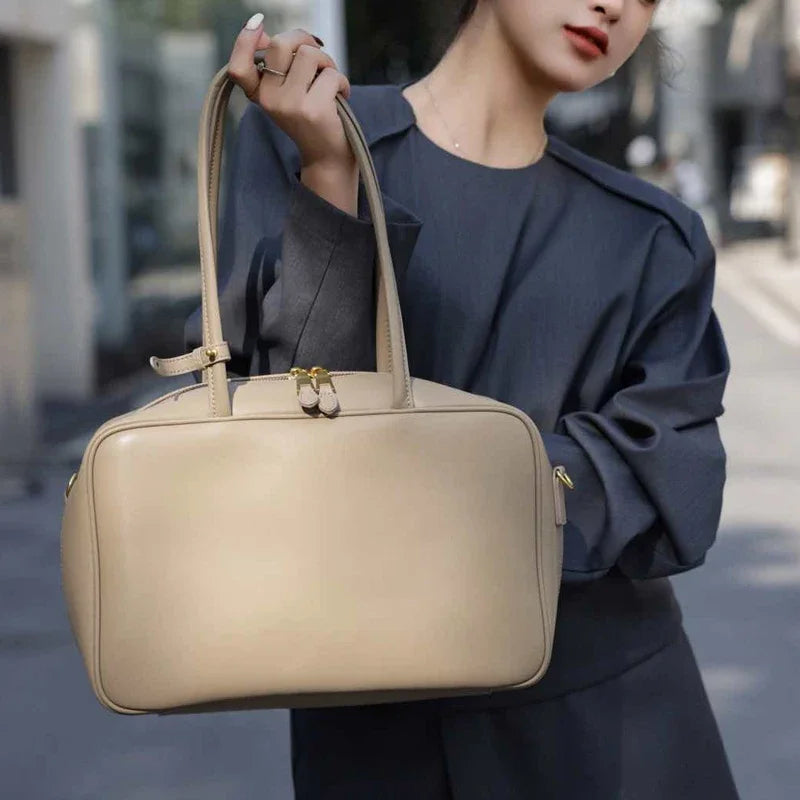 Genuine Leather Luxury Fashion Women Shoulder Bags