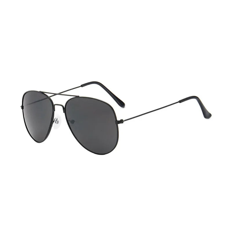 Men Women Trendy Pilot Sunglasses Vintage UV400 Protection Shades Eyewear Travel Eyewear Riding Hiking Sun Glasses Gafas De Sol