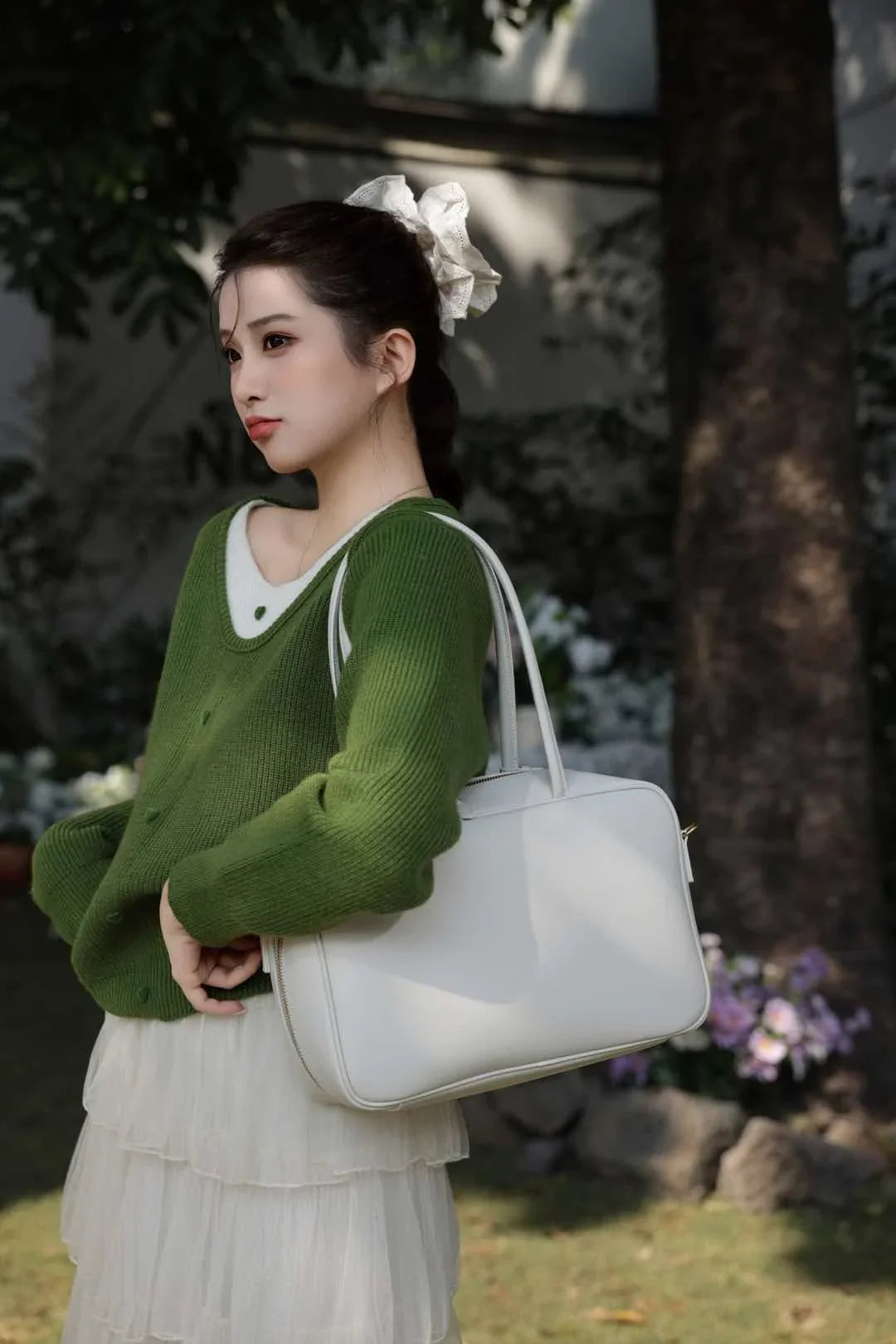 Genuine Leather Luxury Fashion Women Shoulder Bags