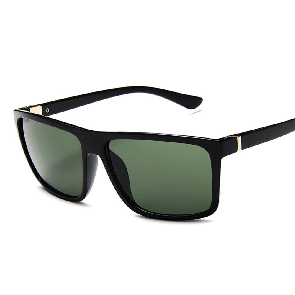 Vintage Fashion Square Polarized UV400 Sunglasses