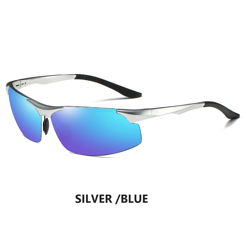 Aluminum HD Polarized Photochromic Sunglasses Men Driving Sun Glasses Male Outdoor Sport Eyewear Anti-UV oculos de sol masculino