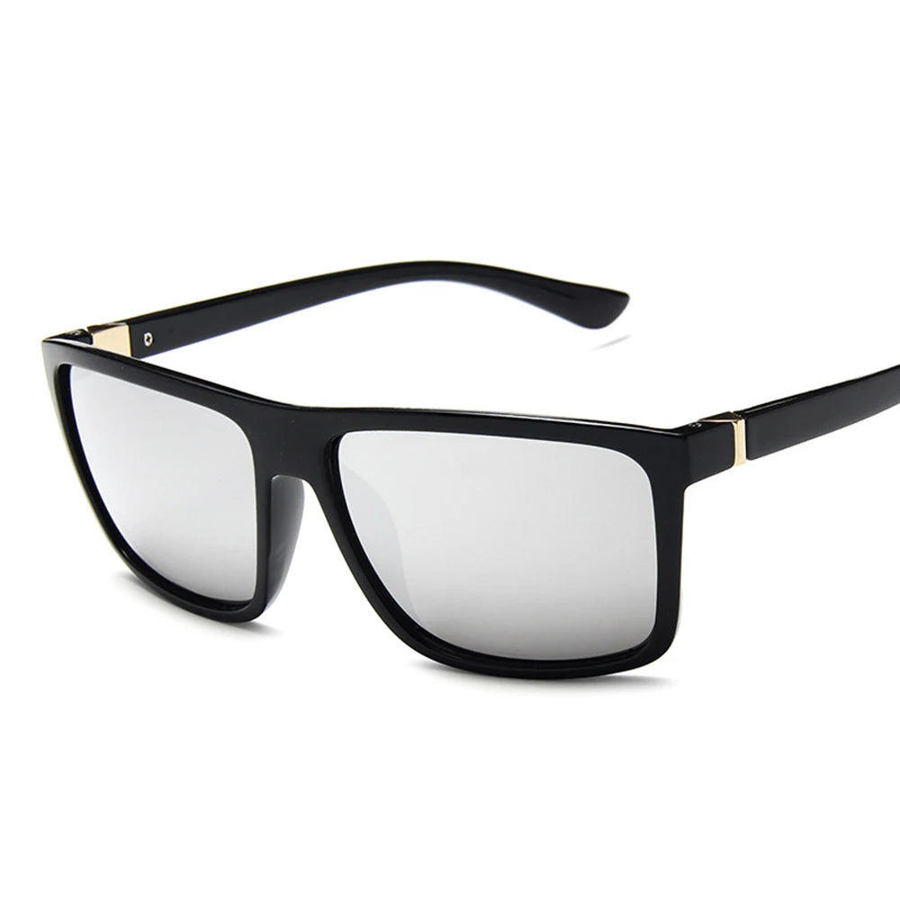 Vintage Fashion Square Polarized UV400 Sunglasses