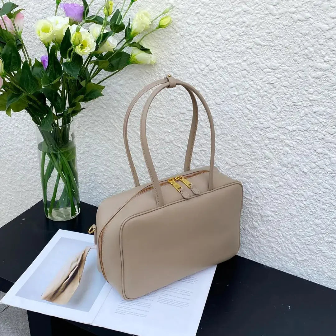 Genuine Leather Luxury Fashion Women Shoulder Bags