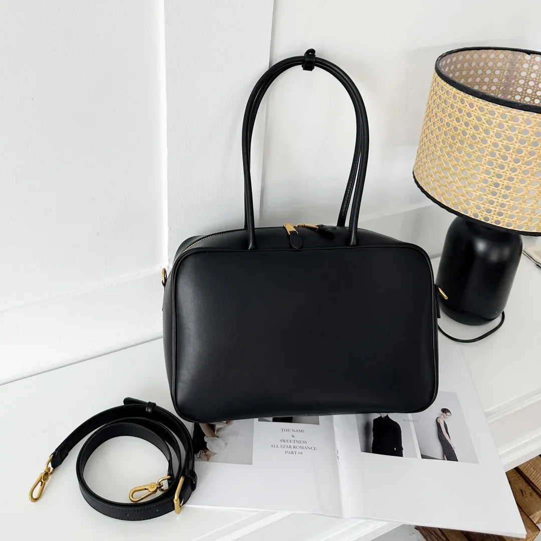Genuine Leather Luxury Fashion Women Shoulder Bags
