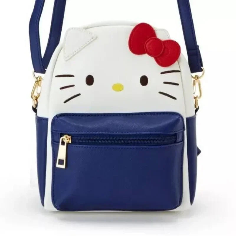 MINISO Kawali Hellokitty Melody Onpompurin Kitty Kuromi Cinnamorol Anime Fashion Backpack Beauty Travel School Bag Girls Toys