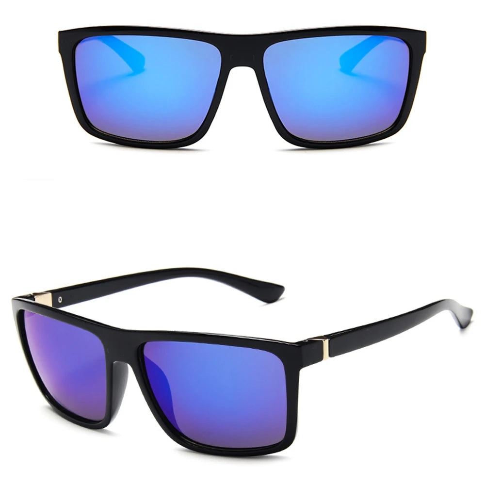 Vintage Fashion Square Polarized UV400 Sunglasses