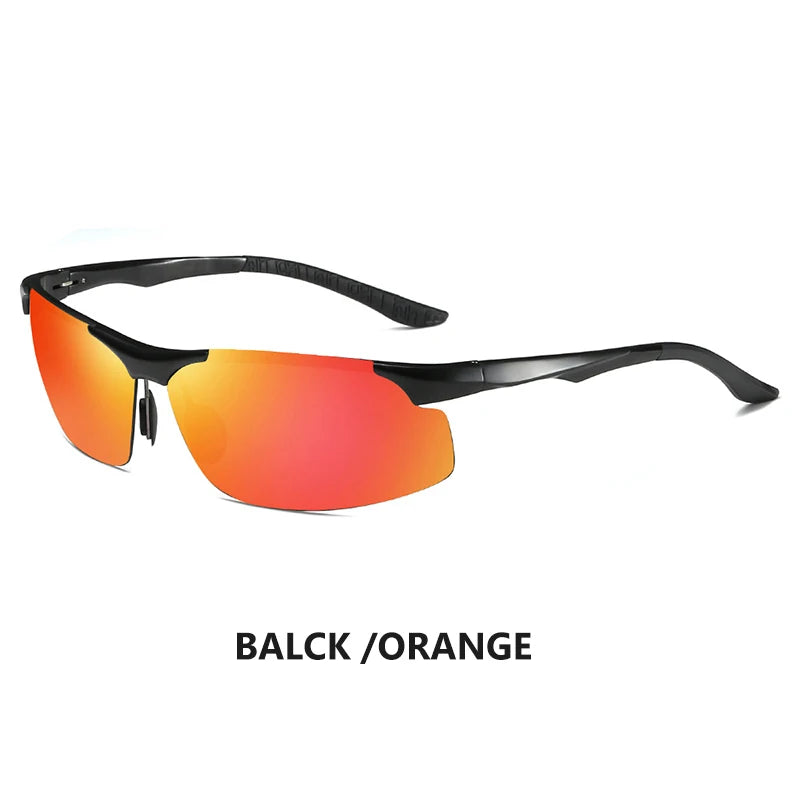 Aluminum HD Polarized Photochromic Sunglasses Men Driving Sun Glasses Male Outdoor Sport Eyewear Anti-UV oculos de sol masculino