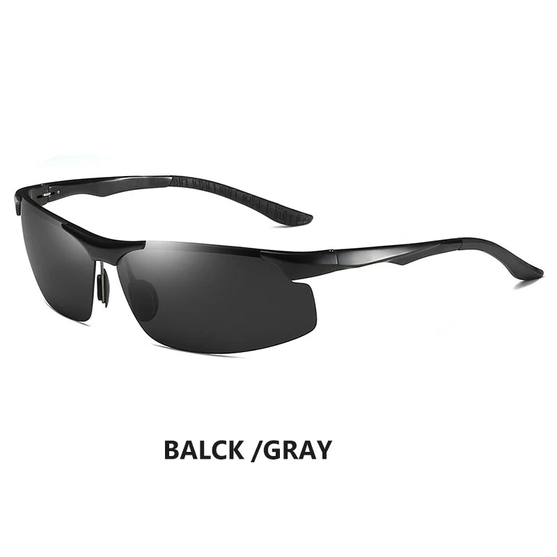 Aluminum HD Polarized Photochromic Sunglasses Men Driving Sun Glasses Male Outdoor Sport Eyewear Anti-UV oculos de sol masculino