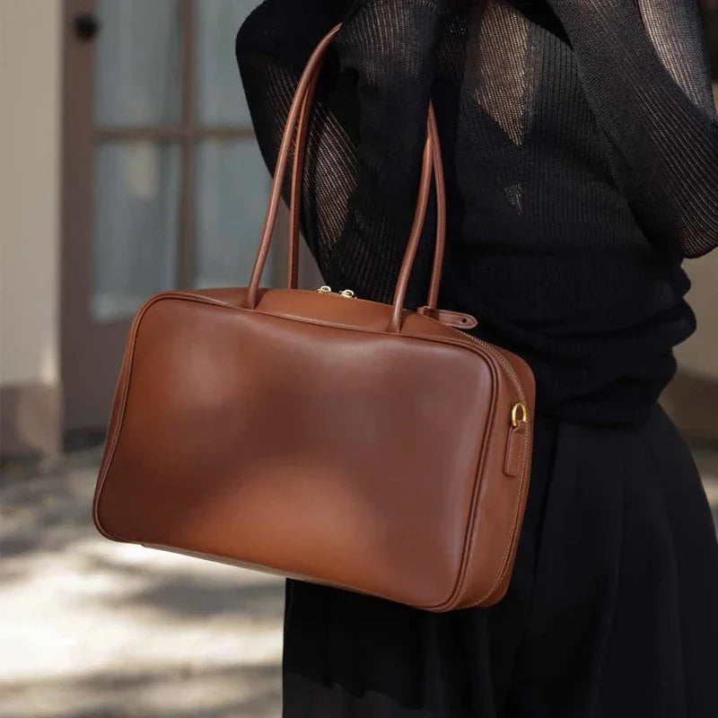 Genuine Leather Luxury Fashion Women Shoulder Bags