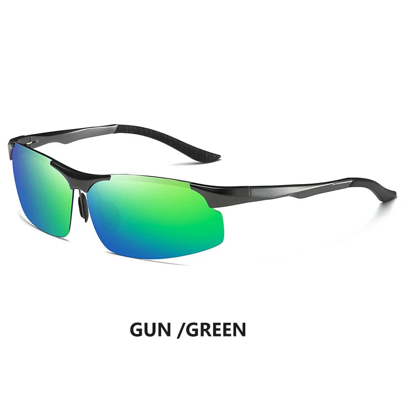 Aluminum HD Polarized Photochromic Sunglasses Men Driving Sun Glasses Male Outdoor Sport Eyewear Anti-UV oculos de sol masculino