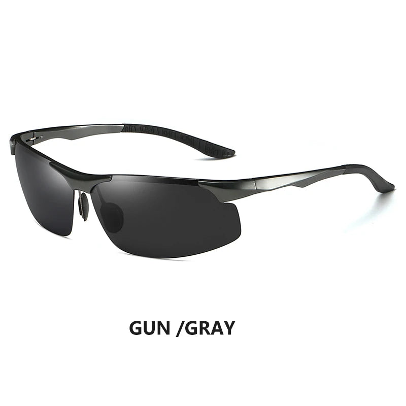 Aluminum HD Polarized Photochromic Sunglasses Men Driving Sun Glasses Male Outdoor Sport Eyewear Anti-UV oculos de sol masculino
