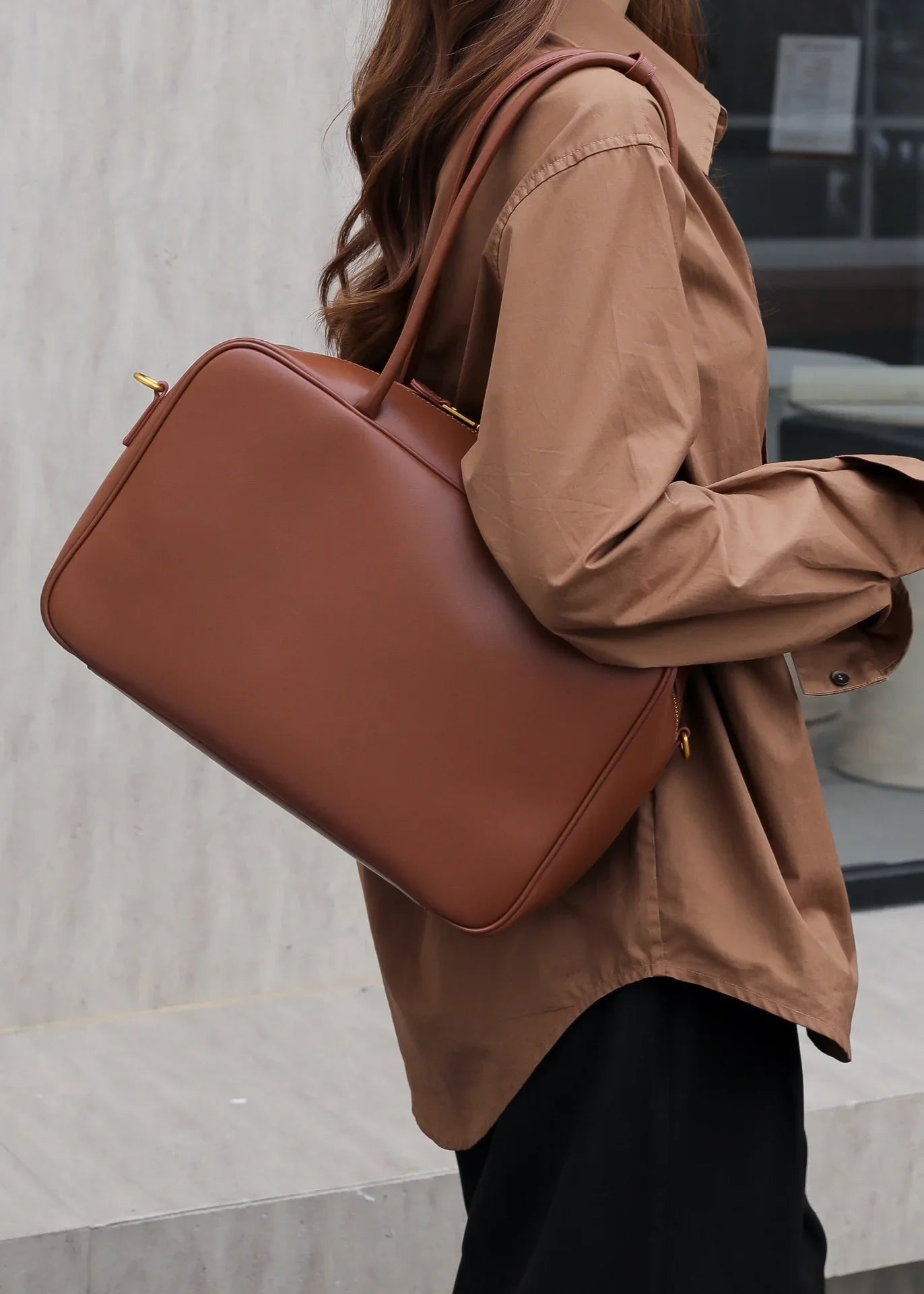 Genuine Leather Luxury Fashion Women Shoulder Bags