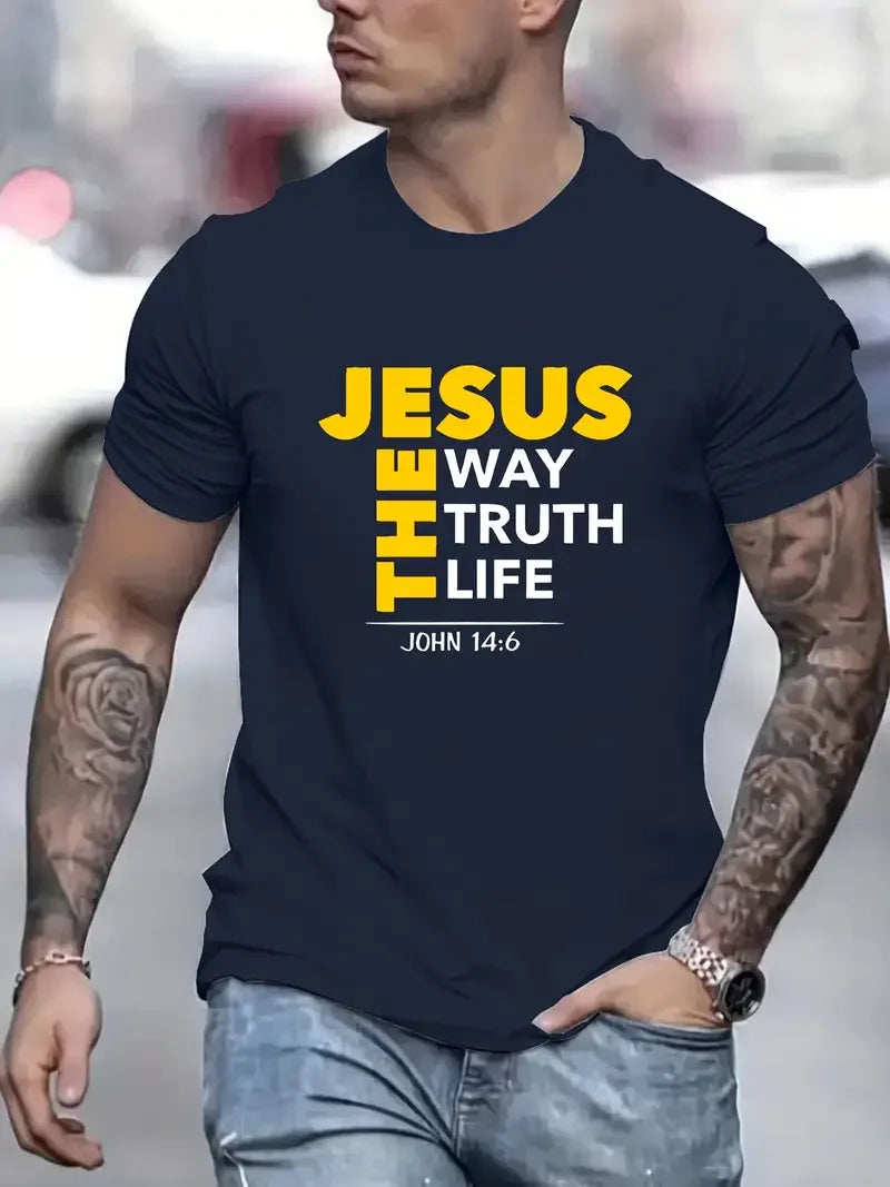 Jesus Is The Way, Truth, and Life - Christian T Shirt
