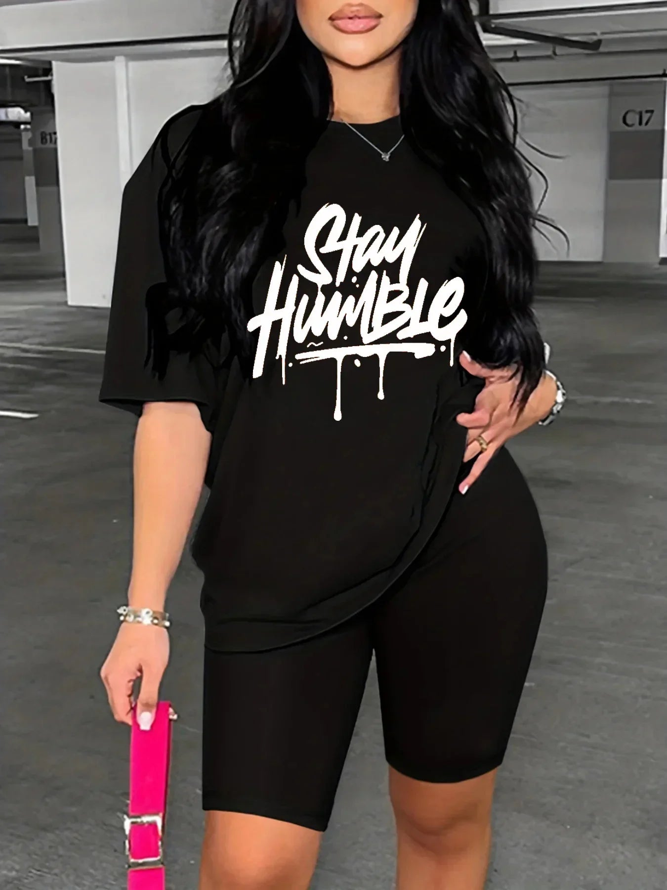 Summer Women's Letter Print Casual Neck Short Sleeved Female T-shirt Tops Tees Men Women 90s Black T-shirts Tops