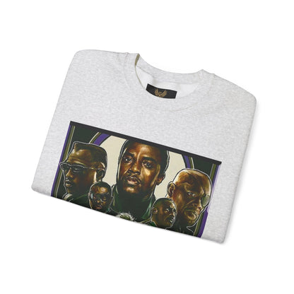 Black Super Hero's - Heavy Blend™ Crewneck Sweatshirt