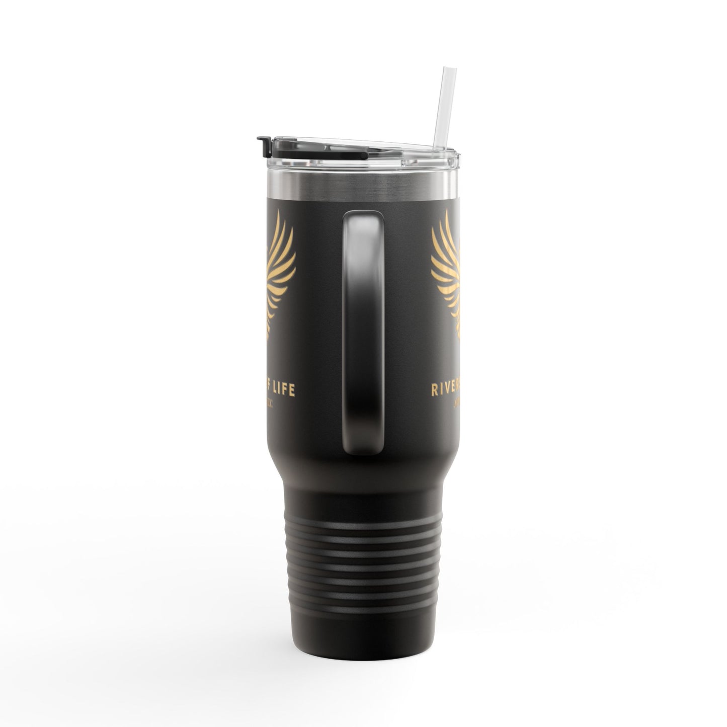 Rivers of Life Gold Phoenix Logo—40oz Insulated Travel Mug