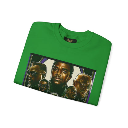 Black Super Hero's - Heavy Blend™ Crewneck Sweatshirt