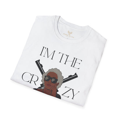 I'm the Crazy Yaya T-Shirt — Funny Grandma Graphic Tee