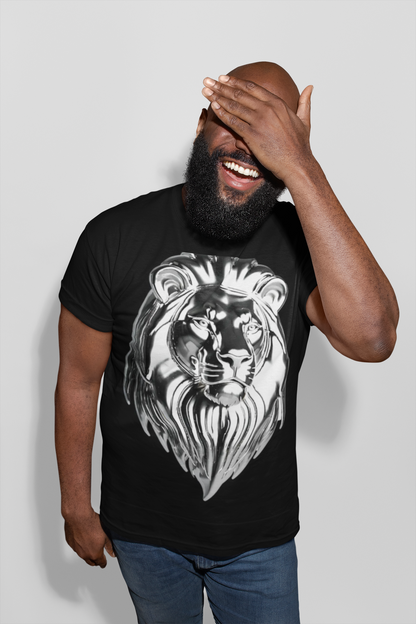 3D Chrome Lion