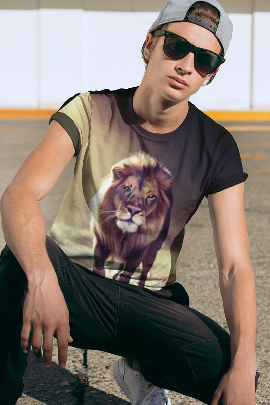 King Of The Jungle - All Over Print T-Shirt - For Men