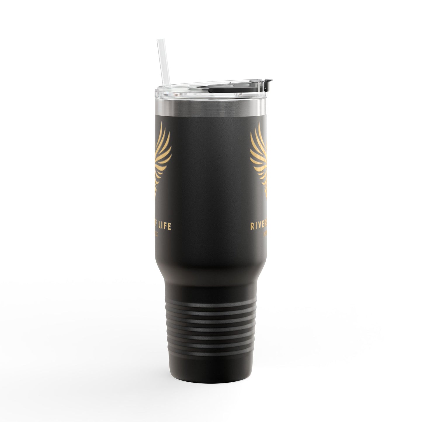 Rivers of Life Gold Phoenix Logo—40oz Insulated Travel Mug