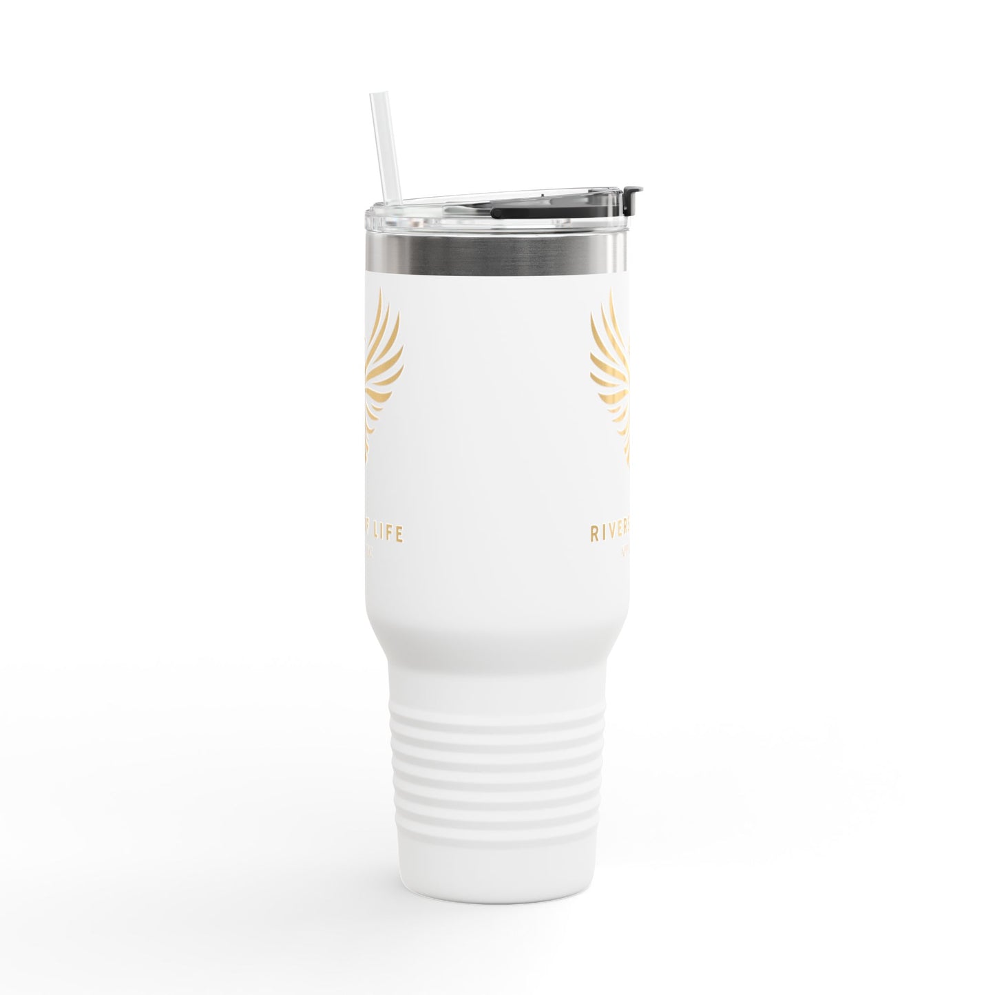 Rivers of Life Gold Phoenix Logo—40oz Insulated Travel Mug