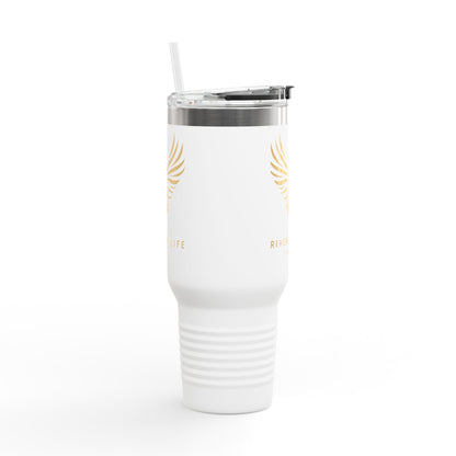 Rivers of Life Gold Phoenix Logo—40oz Insulated Travel Mug