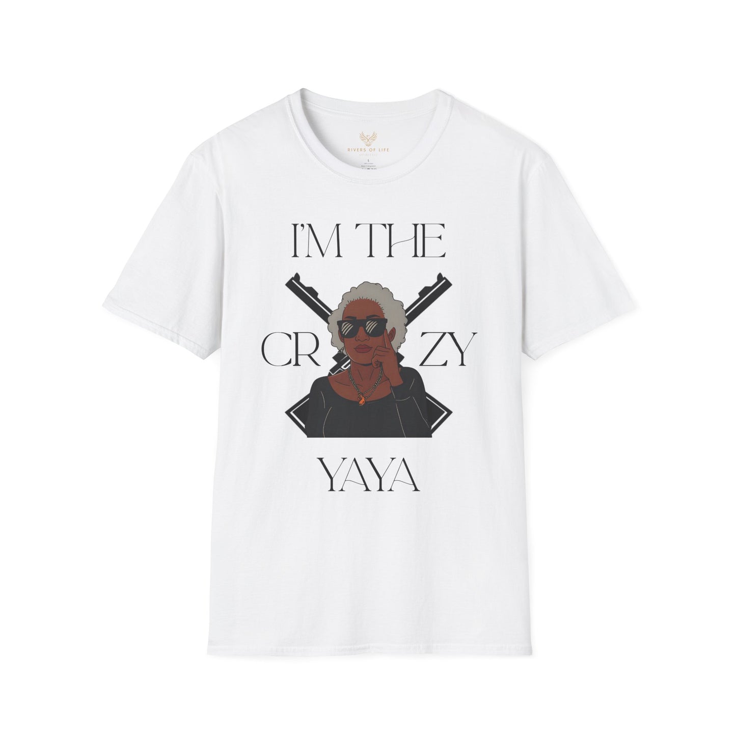 I'm the Crazy Yaya T-Shirt — Funny Grandma Graphic Tee
