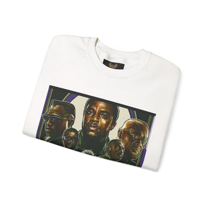 Black Super Hero's - Heavy Blend™ Crewneck Sweatshirt