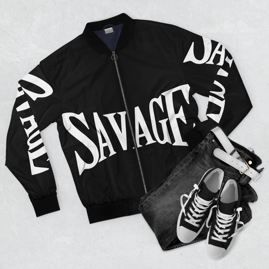 Ultimate "SAVAGE" Men's Bomber Jacket