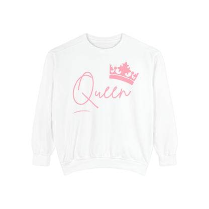 Queen With Her Crown-  Garment-Dyed Sweatshirt