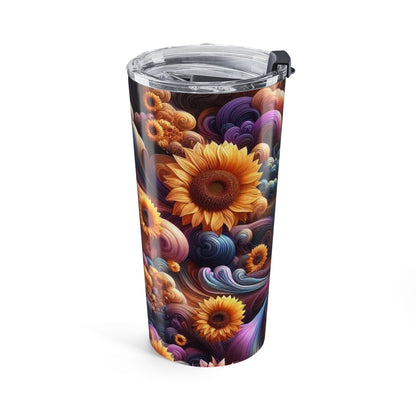 Melenated Flowers - Artistic Tumbler