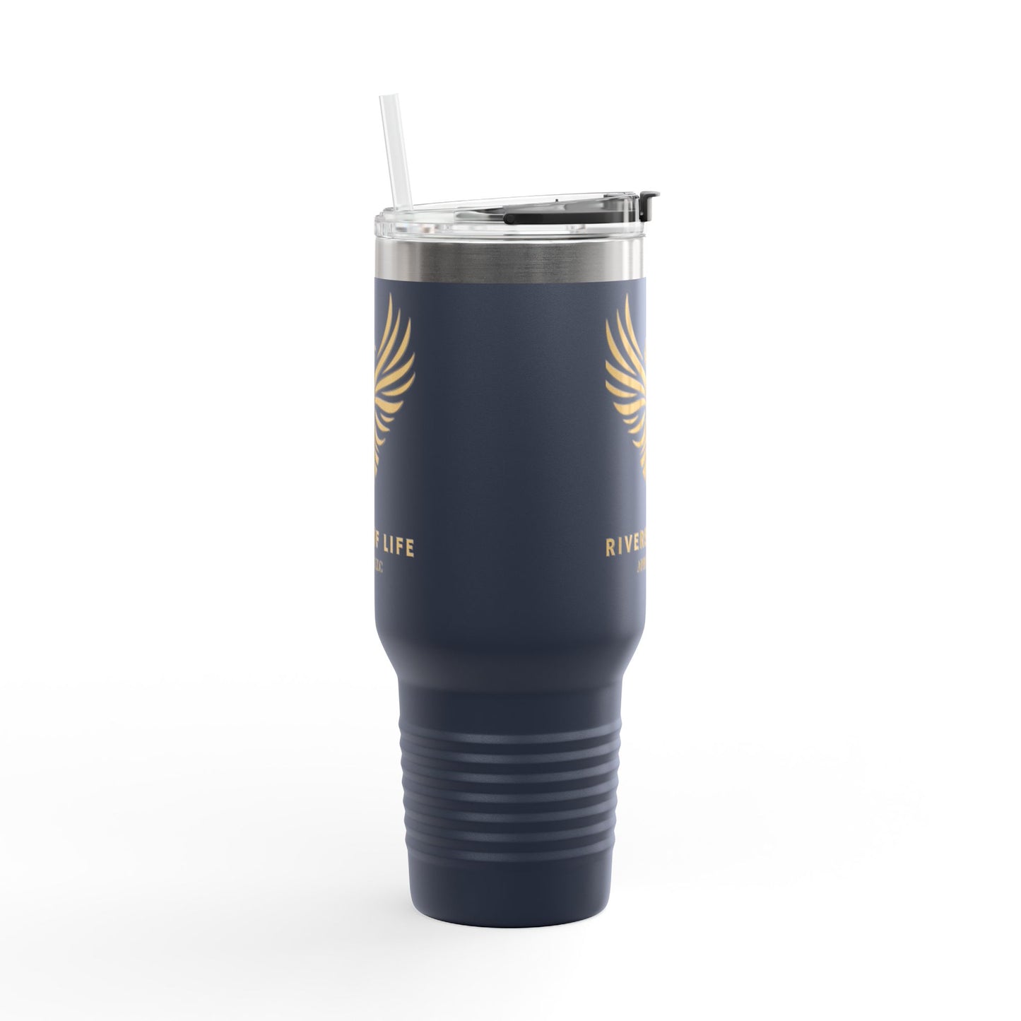 Rivers of Life Gold Phoenix Logo—40oz Insulated Travel Mug