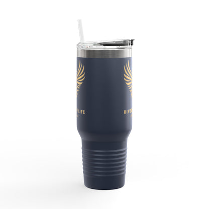 Rivers of Life Gold Phoenix Logo—40oz Insulated Travel Mug
