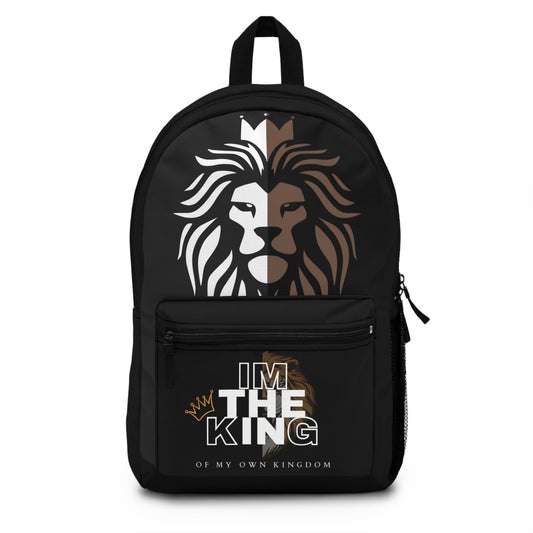 Majestic Lion King Backpack | Trendy School Bag, Animal Lovers Gift, Adventure Companion, Back to School Essentials, Stylish Daily Use