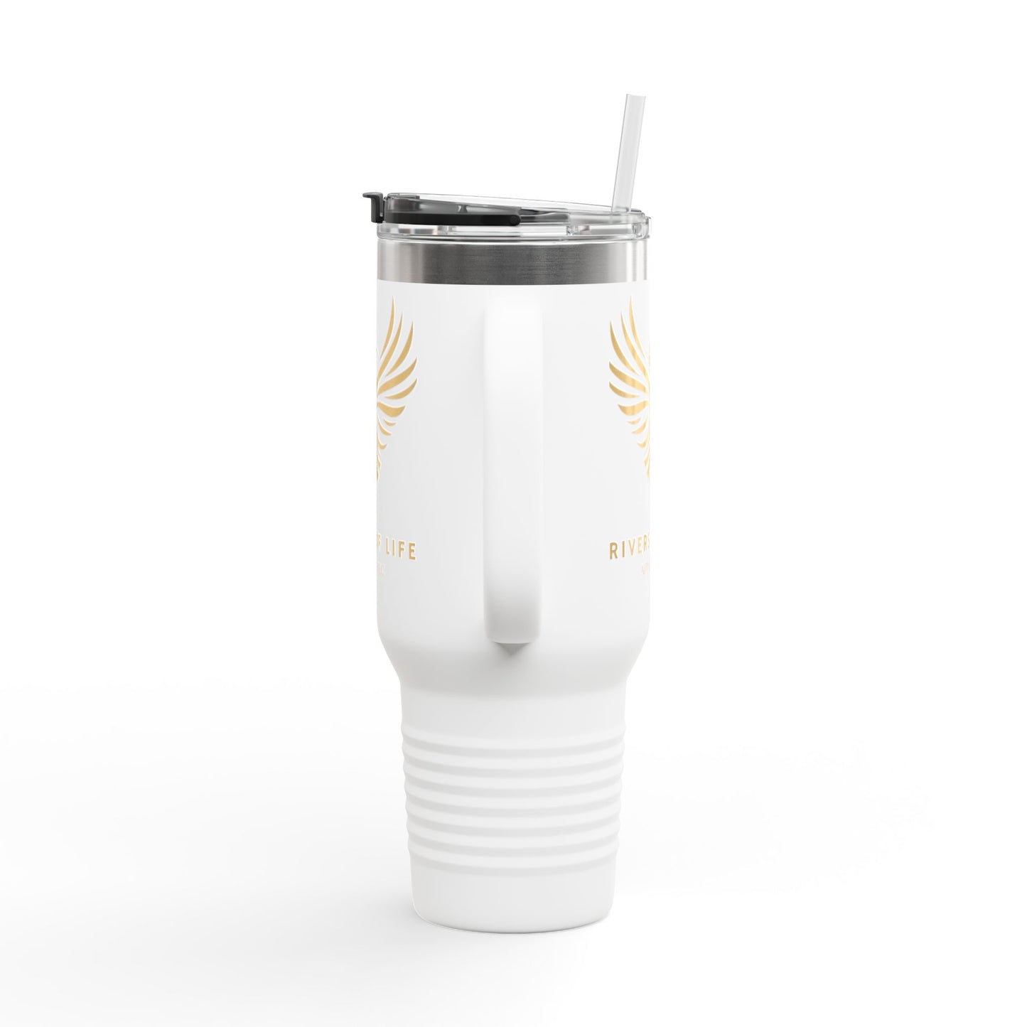 Rivers of Life Gold Phoenix Logo—40oz Insulated Travel Mug