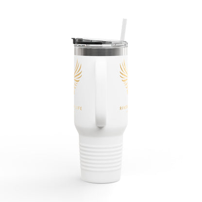 Rivers of Life Gold Phoenix Logo—40oz Insulated Travel Mug