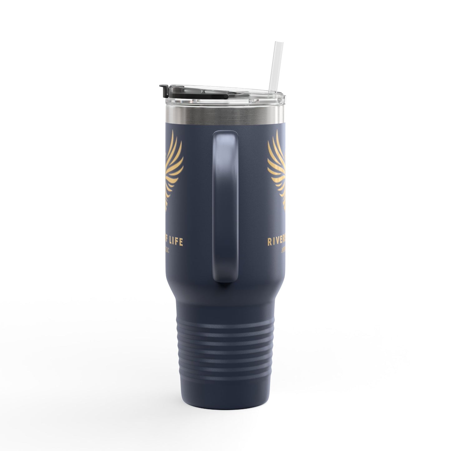 Rivers of Life Gold Phoenix Logo—40oz Insulated Travel Mug
