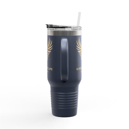 Rivers of Life Gold Phoenix Logo—40oz Insulated Travel Mug