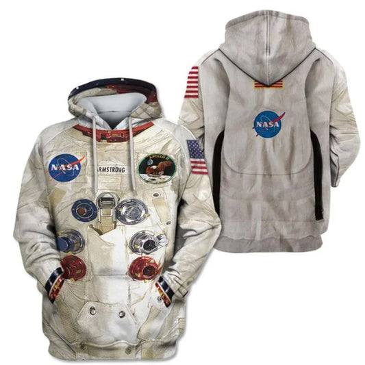 Astronaut Armstrong Spacesuit Hoodie