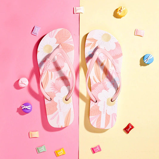 Hotmarzz Fashion Plywood Bathroom Bath Flip Flops