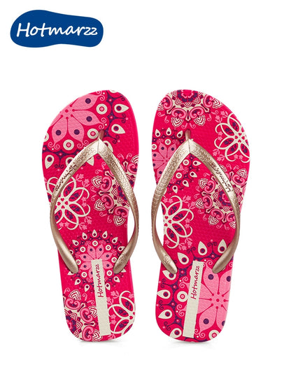 Internet Celebrity Ins Trendy Splint Seaside Large-Size Flip-Flops